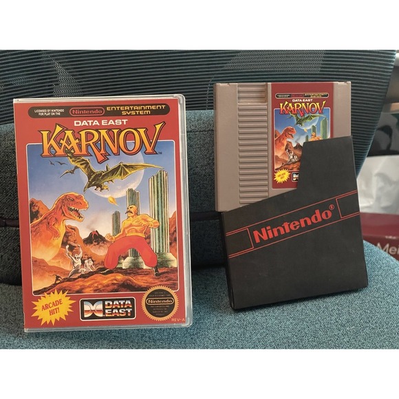 KARNOV‎   (Nintendo NES) Complete With Box - Picture 1 of 14